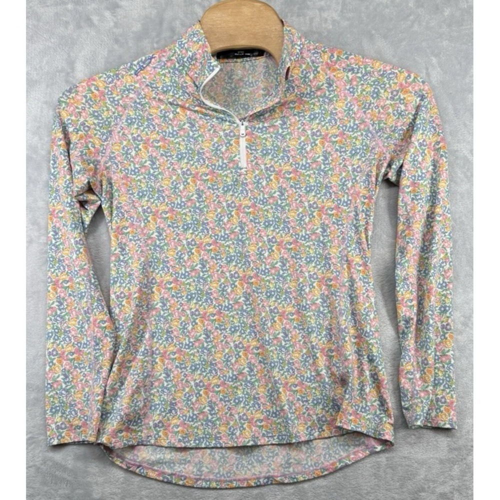 RLX Ralph Lauren 1/4 Zip Pullover‎ Peformance Golf LS Shirt Women's NO SIZE TAG